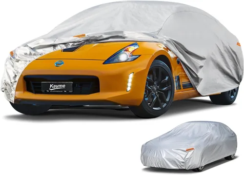 Miniatura 43 de Kayme Funda impermeable para automóvil deportivo para todo tipo de clima. Consulta la tabla de tallas del vehículo para un ajuste preciso. Cubierta