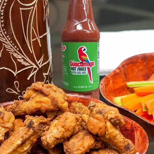 Miniatura 5 de La Guacamaya Auténtica salsa picante con jugo de lima (33.81 onzas líquidas) - Salsa picante mexicana - Salsa picante - Salsa picante Comida