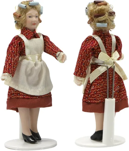 Miniatura 3 de iland Casa de muñecas para 1 12 accesorios a escala 1, figuras en miniatura de 6 pulgadas para mini-casa, figuras de gente pequeña, mini casa