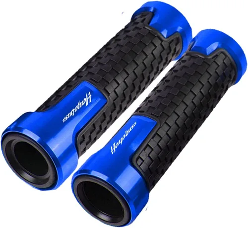 Miniatura 15 de Empuñaduras de manillar de motocicleta para Suzuki Hayabusa GSX1300R GSX 1300R GSX1300 1999-2022 2023 2021 2020 0.866 in Agarres de manillar