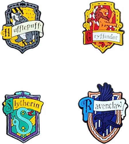 Miniatura 4 de 25 dijes para zapatos con temática de Harry para niños y niñas, encantadores zapatos de Potter para dijes, accesorios de diseño moderno, alfileres