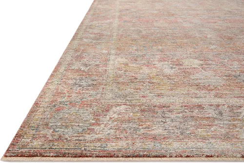 Miniatura 6 de Loloi Magnolia Home by Joanna Gaines Millie Collection MIE-04, tapete de 7 pies 10 pulgadas x 10 pies, 0.25 pulgadas de altura, atardecer/multi