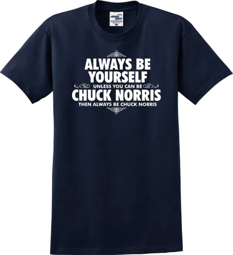 Miniatura 2 de Camiseta divertida aprobada por Chuck Norris (S-5X)