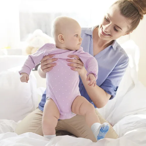 Miniatura 3 de ELUTONG Calcetines antideslizantes para niños, 12 pares para bebés de 1 a 7 años