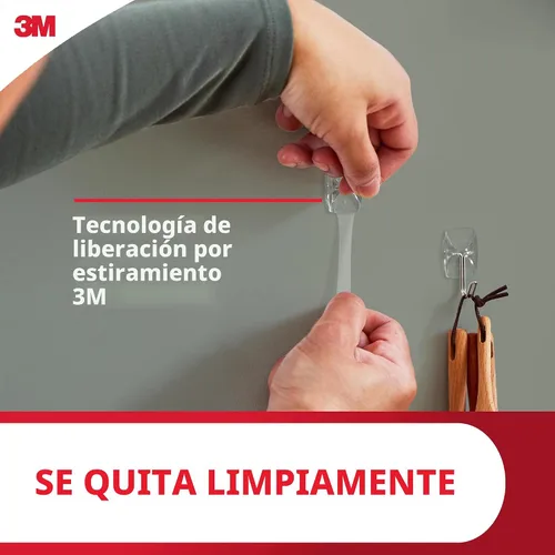 Miniatura 9 de Command - Ganchos de alambre (tamaño pequeño), color blanco