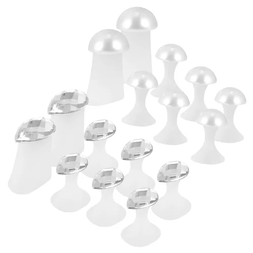 Miniatura 17 de 32 piezas de esmalte de uñas para dedos de los pies, separadores de dedos de silicona para arte de uñas, estirador de dedos, herramientas de Como se