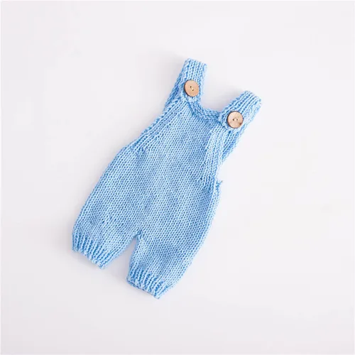 Miniatura 2 de Zeroest Accesorios de fotografía para bebé, traje de sesión de fotos para niño y niña, disfraz de ganchillo para recién nacido, ropa de punto