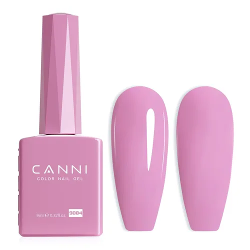 Miniatura 42 de CANNI - Esmalte de uñas de gel rosa claro - 1 unidad de 0.5 onzas, color rosa bebé, color rosa pálido de alto brillo, esmalte de uñas con remojo UV