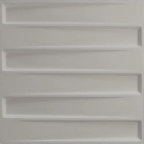 Miniatura 5 de Ekena Millwork 19 5/8 pulgadas de ancho x 19 5/8 pulgadas de alto, Keyes EnduraWall decorativo 3D, laguna satinada (cubre 2.67 pies cuadrados).
