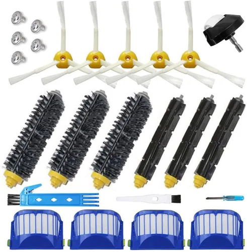 Miniatura 8 de Piezas de repuesto Rodillos para iRobot Roomba s9+(9550) s9 (9150) robot aspirador accesorios kit 4 paquetes 2 juegos de cepillos de rodillo