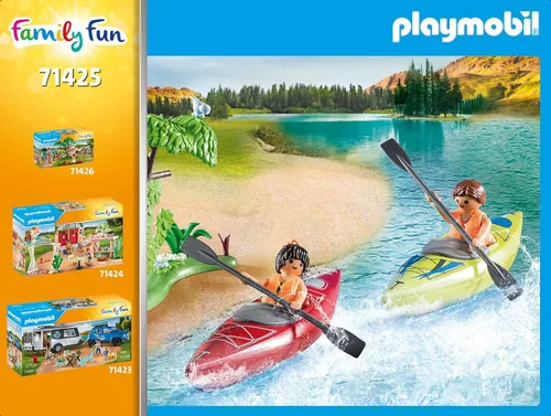 Miniatura 5 de Playmobil Acampada con kayaks