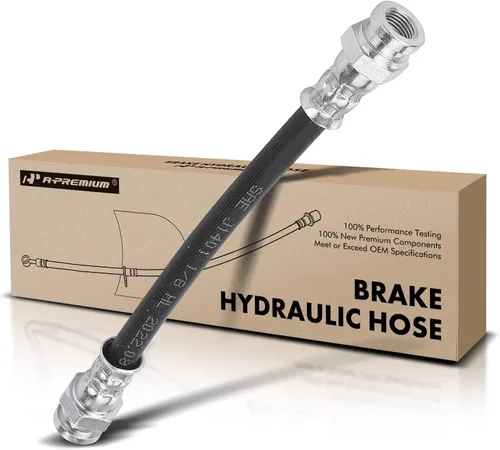 A-Premium Manguera hidráulica de freno interior del conductor o del pasajero trasero compatible con modelos Fiat - 500 2013-2019 EV/BEV 2012-2019