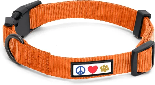 Miniatura 53 de Collar para mascotas Pawtitas, de 6 pies, suave, ajustable, color sólido, de nailon. El collar y arnés a juego para perros y cachorros, se venden