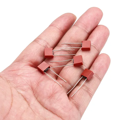 Miniatura 4 de uxcell 25pcs DIP montado en miniatura cuadrado lento golpe micro fusible para piezas electrónicas PCB LCD reparación, T1A 1A 250V, rojo
