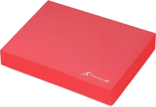 Miniatura 14 de ProsourceFit Almohadilla de equilibrio de ejercicio, alfombrilla de espuma acolchada antideslizante y rodillera para entrenamiento de fitness y Negro