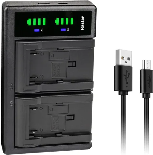 Miniatura 9 de Kastar Paquete de 2 baterías SB-LSM80 y cargador USB LTD2 de repuesto para Samsung SC-D263 SC-D351 SC-D352 SC-D353 SC-D354 SC-D355 SC-D357 SC-D362