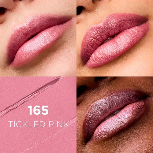 Miniatura 2 de L'Oreal Paris - Lápiz labial Colour Riche Original, cremoso e hidratante, satinado con aceite de argán y vitamina E, Tickled Pink, 1 unidad