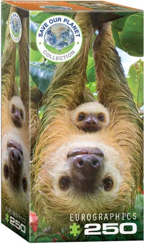 Miniatura 165 de EuroGraphics - Rompecabezas Pandas rojos
