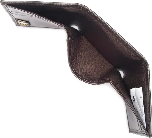 Miniatura 6 de Caterpillar Billetera triple de cuero para hombre con ventana de identificación