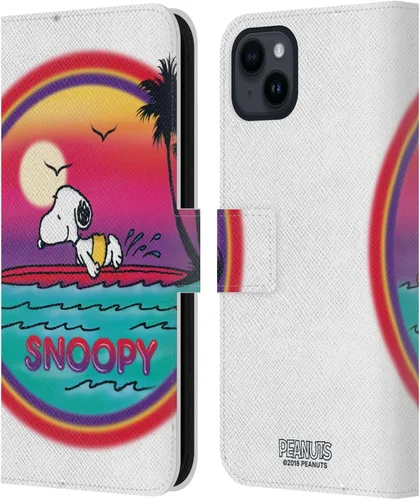 Miniatura 65 de Head Case Designs Funda de piel con licencia oficial de Peanuts Beach Surf Snoopy Boardwalk Airbrush compatible con Apple iPhone 11