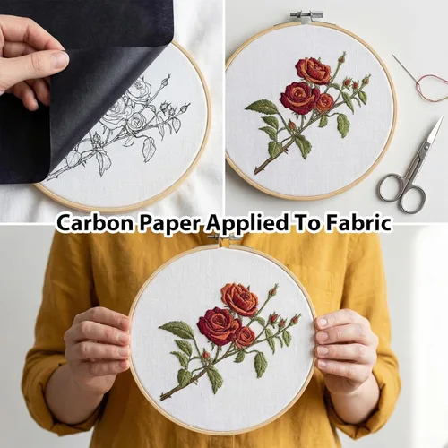Miniatura 5 de psler - Papel de carbón para rastrear papel de transferencia de grafito, 30 piezas, papel de grafito negro para trazar patrones de dibujo