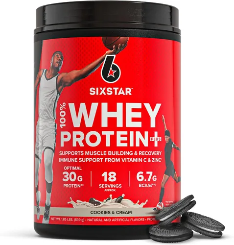 Miniatura 15 de Six Star Proteína de suero de leche en polvo de proteína de suero de leche Plus Aislado de proteína de suero y péptidos Proteína magra en polvo
