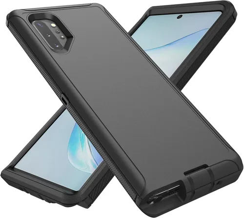 Miniatura 2 de Funda protectora resistente para Samsung Galaxy Note 10 Plus, a prueba de polvo, a prueba de golpes, protección contra caídas, 3 en 1, para Samsung