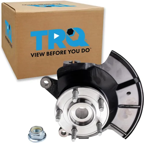 Miniatura 123 de TRQ Cojinete de rueda delantera y conjunto de cubo compatible con Honda Civic 2017-2021