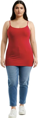 Miniatura 303 de Emmalise Camisola larga casual básica para mujer, con tirantes ajustables, top en capas