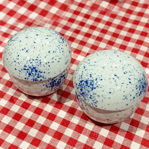 Miniatura 4 de Cinf Juego de 2 ollas japonesas de 6 onzas con tapa para cocina de vapor, cuencos de cerámica para sopa, tazones para crema de huevo y verduras