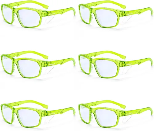 Miniatura 85 de ProtectX Lentes de lectura elegantes para mujeres y hombres, antivaho y antiarañazos, protección UV, gafas de seguridad antiimpactos