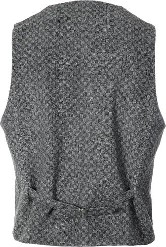Miniatura 69 de Gioberti Chaleco de tweed formal de 6 botones para hombres