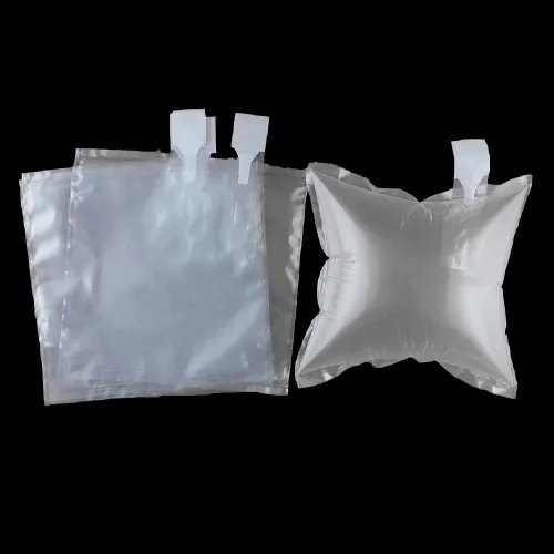 Paquete de 100 unidades con bomba de mano AIR PAKPRO de 13.8 x 13.8 pulgadas, bolsas inflables de plástico transparente para embalaje de aire,