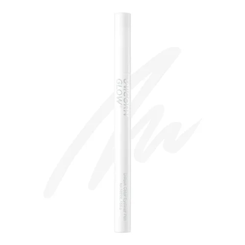 UNICORN GLOW Bolígrafo delineador de ojos de color único 01 DROPLET - Lápiz delineador de ojos blanco