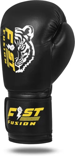 Miniatura 4 de Guantes de boxeo para Muay Thai, MMA, Kickboxing, boxeo, piel maya, guantes de cuero para hombres, mujeres y adultos, 8, 10, 12, 14, 16 onzas