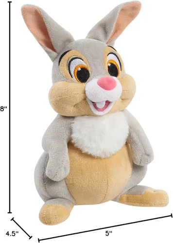 Miniatura 7 de Disney Just Play - Puf coleccionable de 8.75 pulgadas, pulgar, conejo, felpa súper suave, juguetes para niños de 2 años en adelante