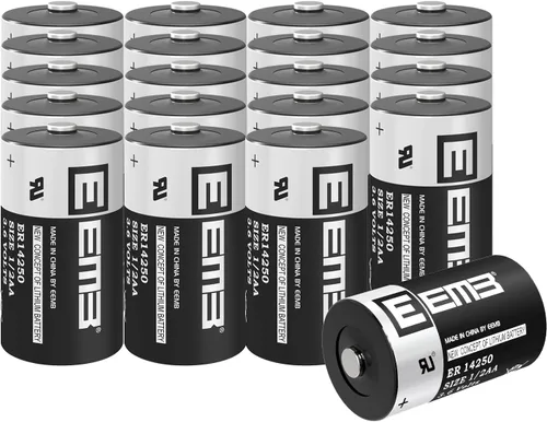 Miniatura 12 de EEMB Paquete de 4 baterías de litio ER14250 1/2AA 3.6V Li-SOCL2 Batería no recargable XL-050F SB-AA02 LS14250 TL-5902 TL-2150 para medidor de collar