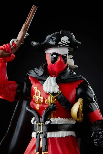 Miniatura 5 de Hasbro Marvel Legends Series - Figura de acción de Deadpool de 6 pulgadas (pirato), diseño prémium y 3 accesorios