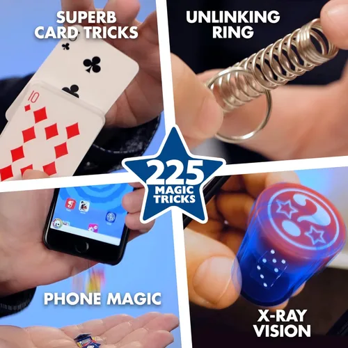 Miniatura 3 de Marvin's Magic - Juego de Magia para Niños - Caja de Trucos, Trucos Increíbles para Niños - Gama Made Easy - Incluye Varita, Trucos de Cartas, Mucho