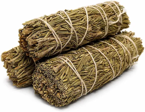 Miniatura 11 de Ancient Veda Manojos de salvia negra de 4 pulgadas con guía de inicio, salvia floral orgánica para limpieza del hogar, paquete grande de palos