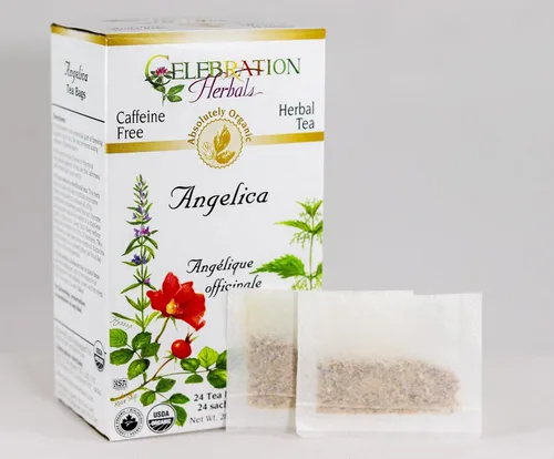 Miniatura 2 de CELEBRATION HERBALS Angélica Root Organic 24 Bolsa, 0.02 libras