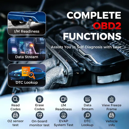 Miniatura 6 de Launch Escáner OBD2 CRP123X Elite V2.0, herramienta de escaneo de diagnóstico de actualización gratuita de por vida 2025 lector de código de motor