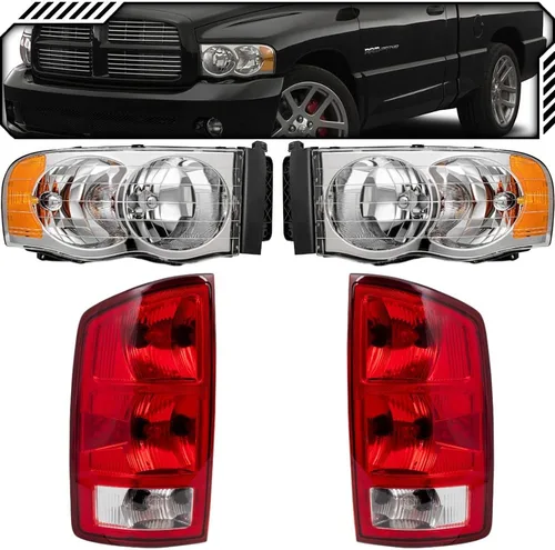 Miniatura 24 de EPIC LIGHTING OE Spec - Luces traseras halógenas con bombillas y placa compatibles con DGE 02-06 RAM 1500 2500 03-06 RAM 3500