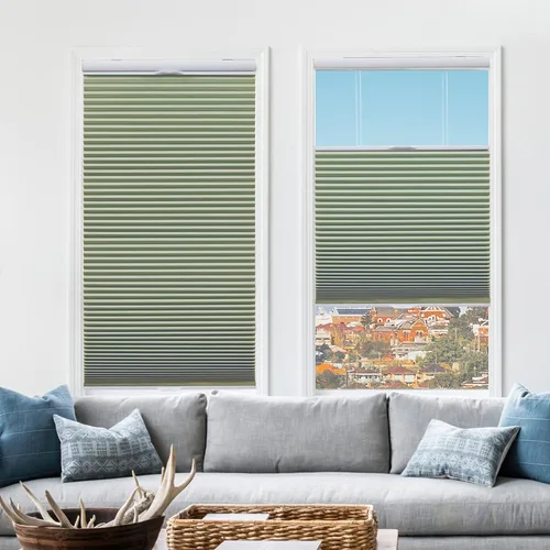 Miniatura 23 de Tonature Persianas Celulares de Tamaño Personalizado para Ventanas Cortinas Blackout sin Cordón Persianas Enrollables Protección UV Aislamiento