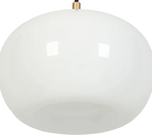 Miniatura 6 de KSANA Luces colgantes para isla de cocina, 9.5 pulgadas, blanco y dorado, iluminación colgante sobre la isla, lámparas colgantes modernas