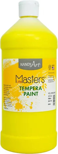 Miniatura 38 de Handy Art Little Masters - Pintura al temple (16 onzas), color rojo