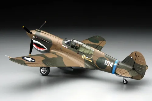 Miniatura 4 de Hasegawa 1/48 P-40E Warhawk
