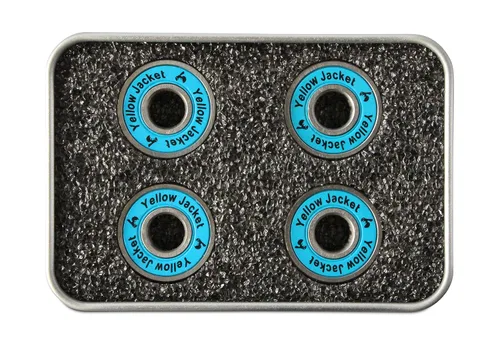 Miniatura 6 de Yellow Jacket - Paquete de 8 Rodamientos profesionales de alta calidad para patineta skate o longboard, 608, ABEC