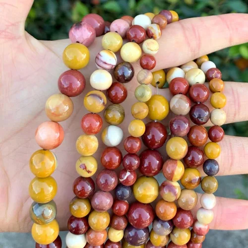 Miniatura 28 de Adabele - 35 piezas de piedras preciosas curativas de cristal de sugilita púrpura natural de 10mm (0.39 pulgadas), cuentas redondas sueltas