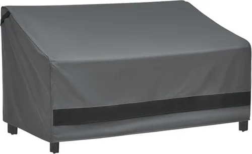 Miniatura 10 de Loriano Fundas de sofá de patio de 3 plazas, 100% impermeables, ajuste perfecto para fundas de sofá al aire libre, tela Oxford, muebles de patio